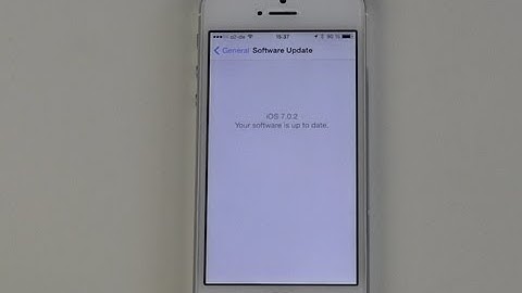Apple iOS 7.0.2 Update