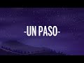 Trueno, J Balvin - UN PASO (Letra/Lyrics)