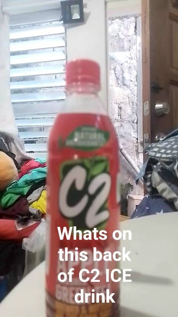 whats that back of that C2 ice drink - YouTube
