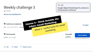 Think outside the inbox email marketing weekly challenge 3 || theanswershome