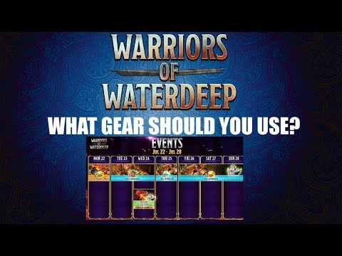 GEAR SELECTION TIPS & TRICKS in Warriors Of WaterDeep