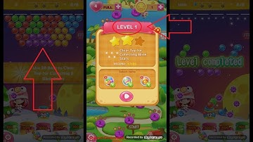 Bubble Shooter-Fruit Casino Games-Completed Level 1