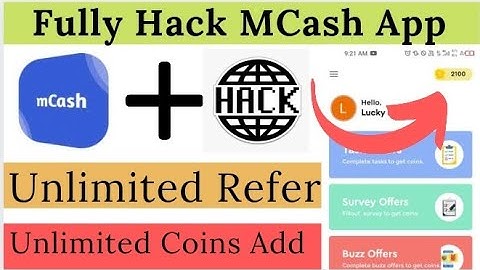 MCash App Unlimited Refer Tricks || MCash App Unlimited Coins Add || MCash App Fully Hack