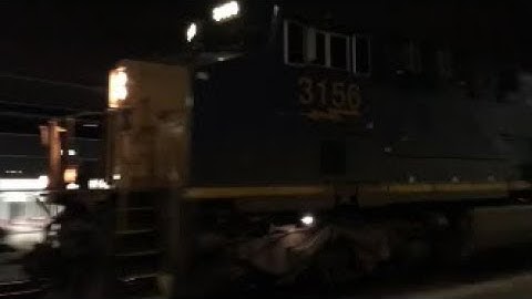 [CSXT]3156 GE ES44AH,5270 GE ES40DC,3471 GE ET44AH Leads Q031-13 Headed SB & Long In Fay NC