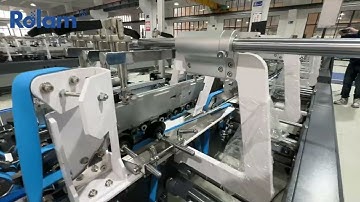 Rolam1100 LC-S 6 Corners Box Folder Gluer Testing video