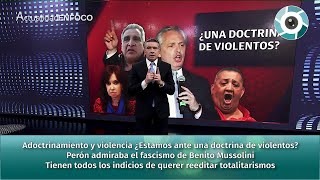 Pablo Rossi Adoctrinamiento y violencia tienen los indicios de querer reeditar t