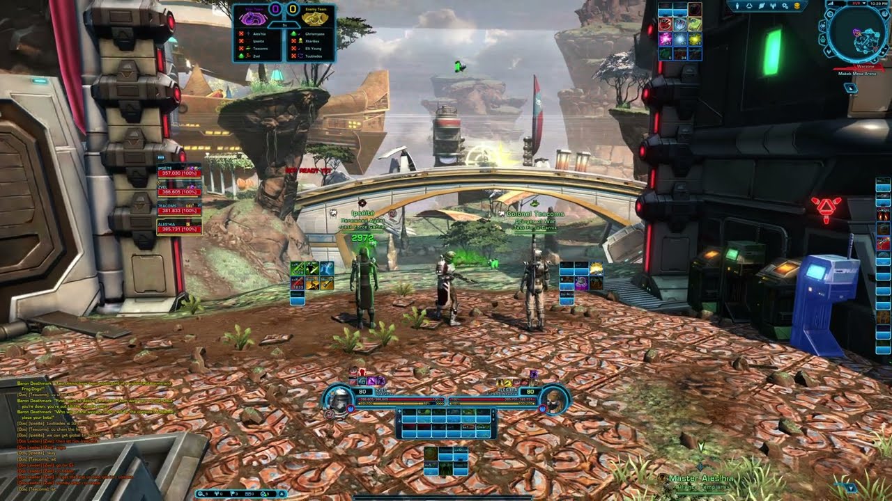 SWTOR 7.1 PvP 4v4 | 2022 lvl 80 - Medicine Operative - Makeb Arena | Task Force Garnik premade