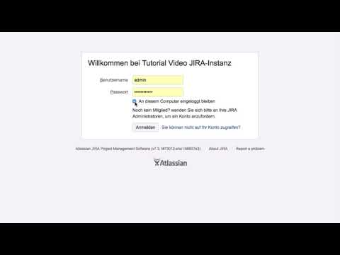 Ein- und ausloggen - Atlassian Jira lernen Video #3
