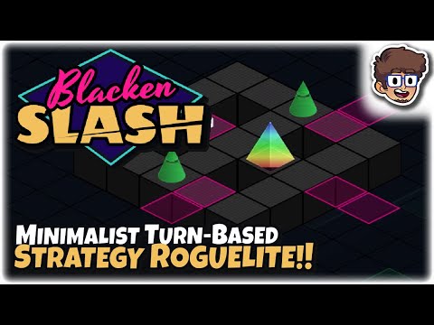 MINIMALIST TURN-BASED STRATEGY ROGUELITE!! | Let's Try: Blacken Slash | Gameplay