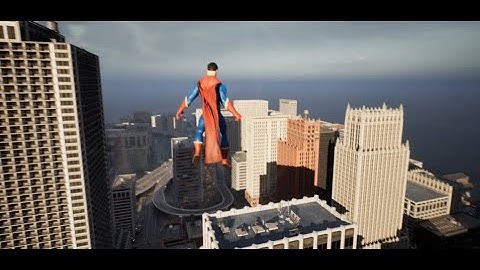 Superman Unreal Engine 5 demo (i7 12700k, RTX 3080)