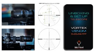 Vortex VENOM 5-25x56 FFP - Unboxing & Set Up #pewdiepie #target #airgun #pewpew