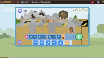 CodeMonkey Jr Advanced Loops 14 (3 star)