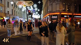 MIDNIGHT WALK IN CENTRAL LONDON 2024