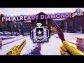 Getting Diamond First Day - Rainbow Six Siege