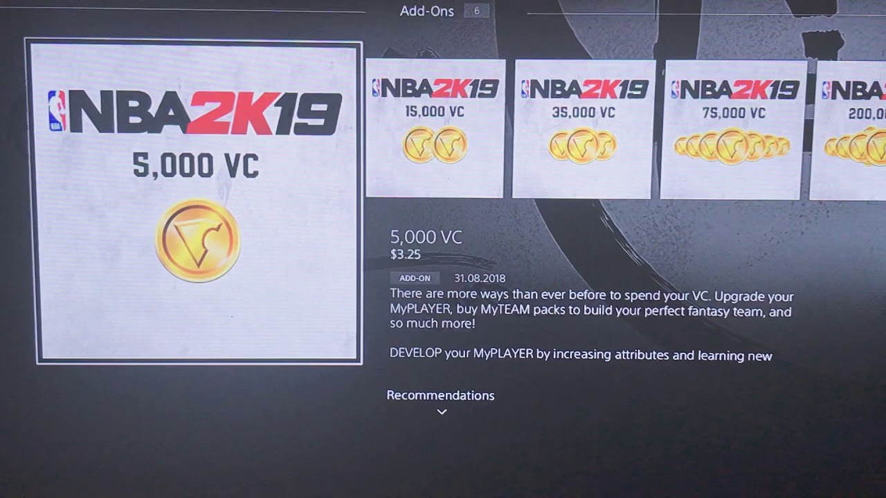 nba 2k19 buy