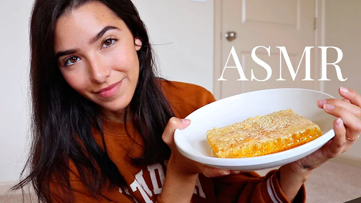 ASMR Raw Honeycomb Eating! (Intense Mouth Sounds, Sticky and Squishy sounds)