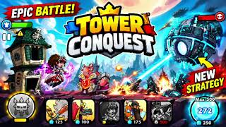 Tower Conquest 🔥 Ultimate Tower Battle | Epic Strategy Gameplay #viral #viralvideo  screenshot 5