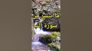إن جهنم كانت مرصادا بصوت خاشع عبدالرحمن سعد 😍 #المصحف #قرآن #اكسبلور #تلاوة_خاشعة #راحة_نفسية