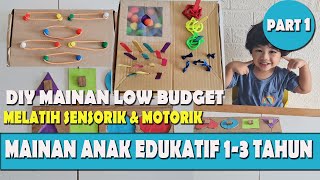 MAINAN MONTESSORI DARI KARDUS BEKAS II MAINAN EDUKASI ANAK PART 1