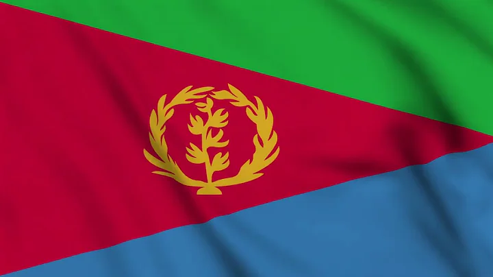 Eritrea Flag Animation Full Screen | Eritrea Flag Animation - 4K Green Screen Flag #EritreaFlag