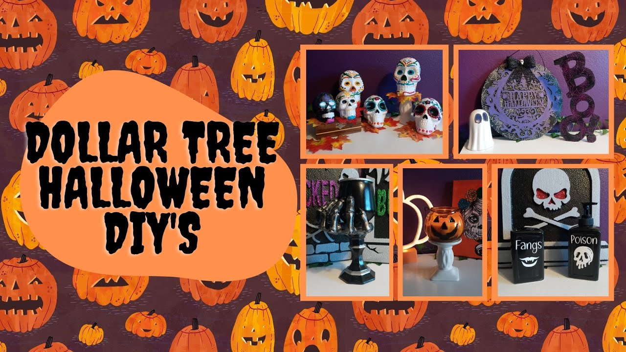 Dollar Tree Halloween DIY's 2022 YouTube