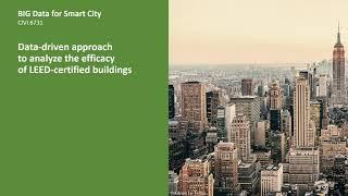 Data-driven approach to analyze the efficacy of LEED-certified buildings
