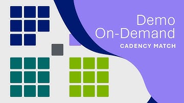 Demo on Demand - Cadency Match
