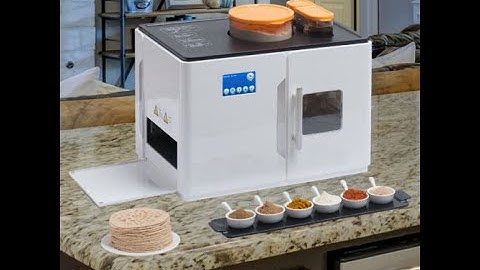 Fully Automatic Magic Roti Maker Machine Indian Chapati Tortilla Maker