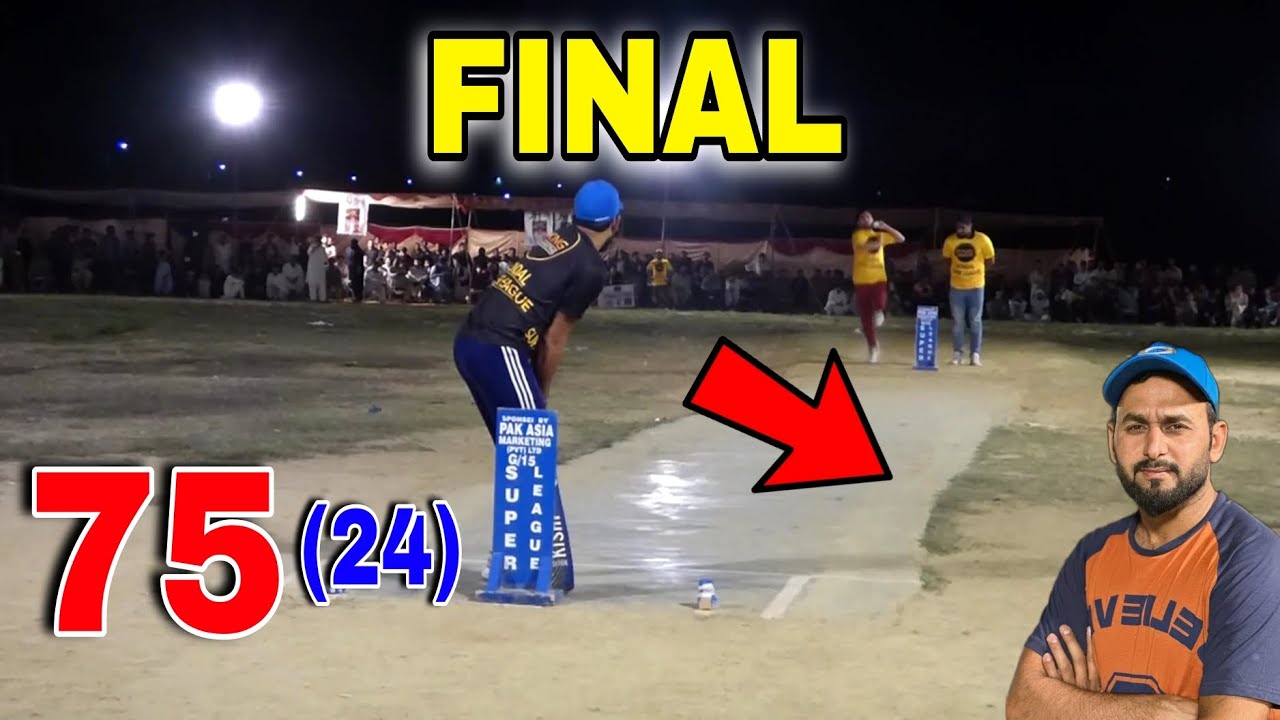 GRAND FINAL NEED 75 RUNS 24 BALL GRAND FINAL MATCH IN CRICKET HISTORY ...