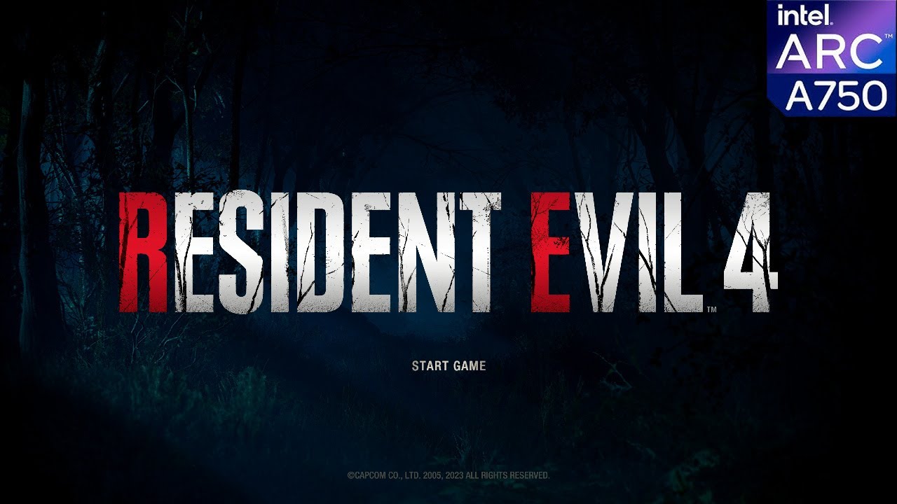 Resident Evil 4 Remake - Intel Arc A750 - Ultra settings 1080P Ray Tracing OFF