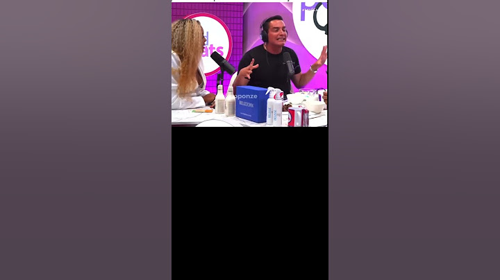 Leo Dias e Cariucha brigam ao vivo em podcast