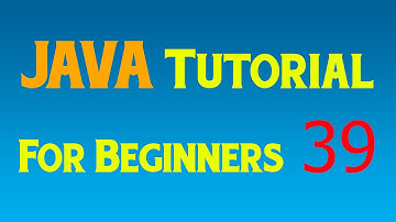Java Tutorial for Beginners - 39 - Abstract classes and methods