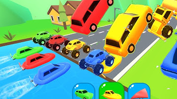 Shape Shifting Gameplay || shifting transform race offline game||‎⁨