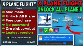 X plane flight All plane Unlock || x plane mod apk x plane flight mod #xplane11 #youtube screenshot 4