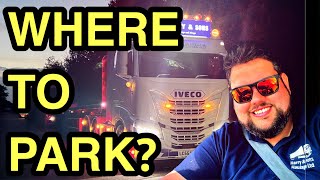 How Do HGV Drivers Find Places To Park?