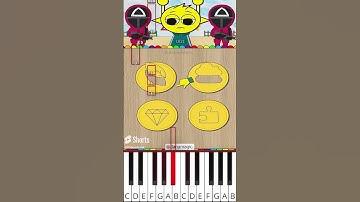 Sprunki Incredibox Simon and Squid Game 2 Challenge #sprunki (@danamagic.) - Octave Piano Tutorial