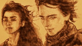 「DUNE」の名シーンがサンドアートに！ティモシー・シャラメの美しい顔も　「DUNE/デューン 砂の惑星」スペシャルムービー解禁