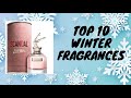 Top 10 Winter Fragrances (niche, designer, luxury, and affordable perfume)