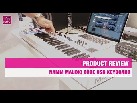 M-Audio Code USB MIDI Keyboard | NAMM SHOW 2015
