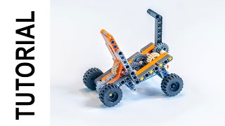 LEGO Technic Rubber Band Car | Машина из Лего Техник