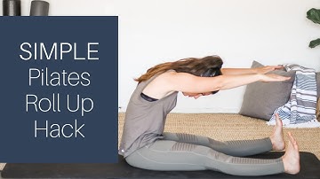 How to do the Pilates Roll Up | Pilates Hacks