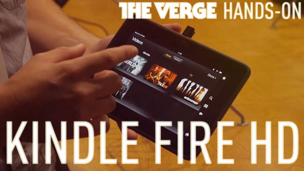 Amazon's $199 Kindle Fire HD (7-inch) hands-on demo