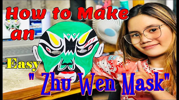 How to make an EASY "Zhu Wen" Mask