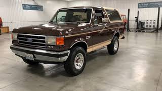 SOLD!!!!   1 OWNER 1991 FORD BRONCO EDDIE BAUER!!!  RUST FREE FROM PACIFIC NW!!