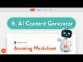 Unlock your creativity  try redmentas ai content generator today