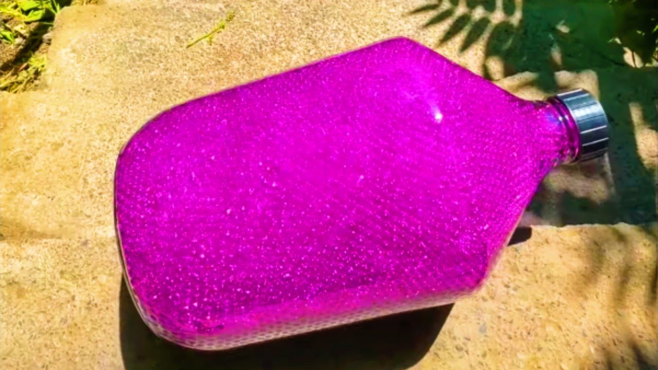 Breaking glass bottles ⚠️🔥 Crushing Crunchy & Soft Things !