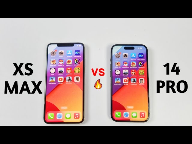 iPhone XS Max Vs 14 Pro - Speed Test (iOS 16.6.1)