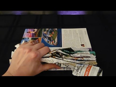 Rustling Bliss: Calming Paper Crumpling, Gentle Smoothing, and Mesmerizing Page Turning ASMR