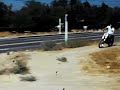 Motorcycle test ride then crash