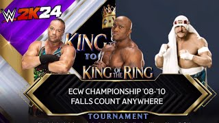 WWE2k24:  Rob van dam Vs Sabu Vs Bobby Lashley